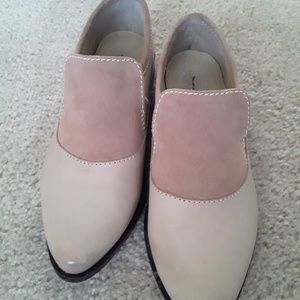 Free people leather loafers
